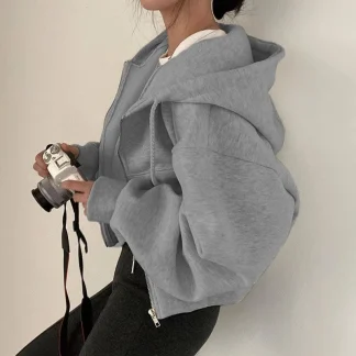 Zip-Up Commuter Hoodie Jacket